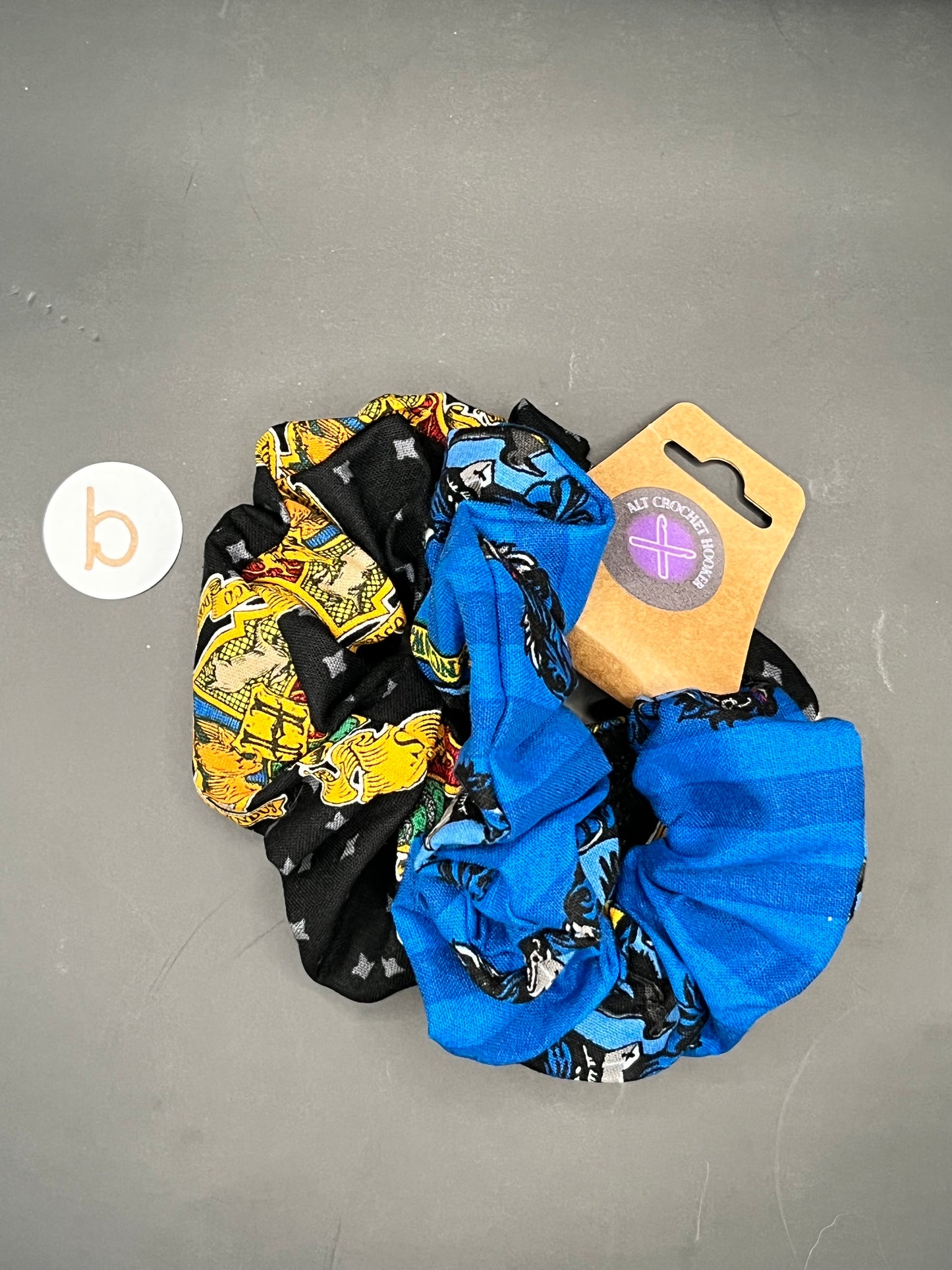 HarryPotter 2pc Scrunchies