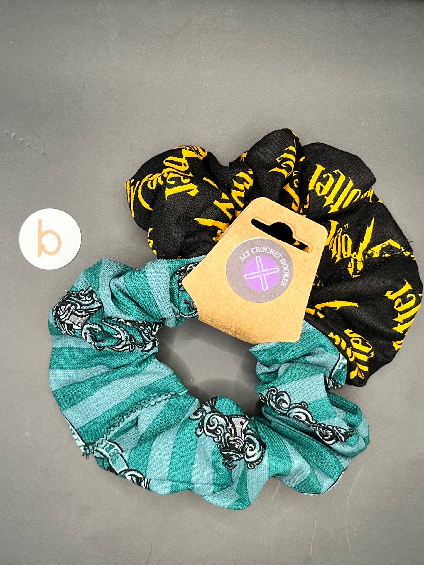 HarryPotter 2pc Scrunchies