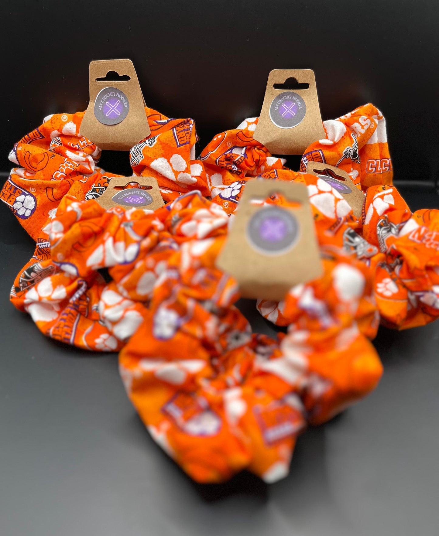 Clemson & Gamecock 2pc Scrunchies