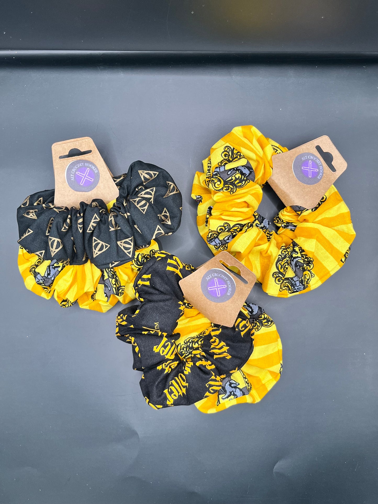 HarryPotter 2pc Scrunchies