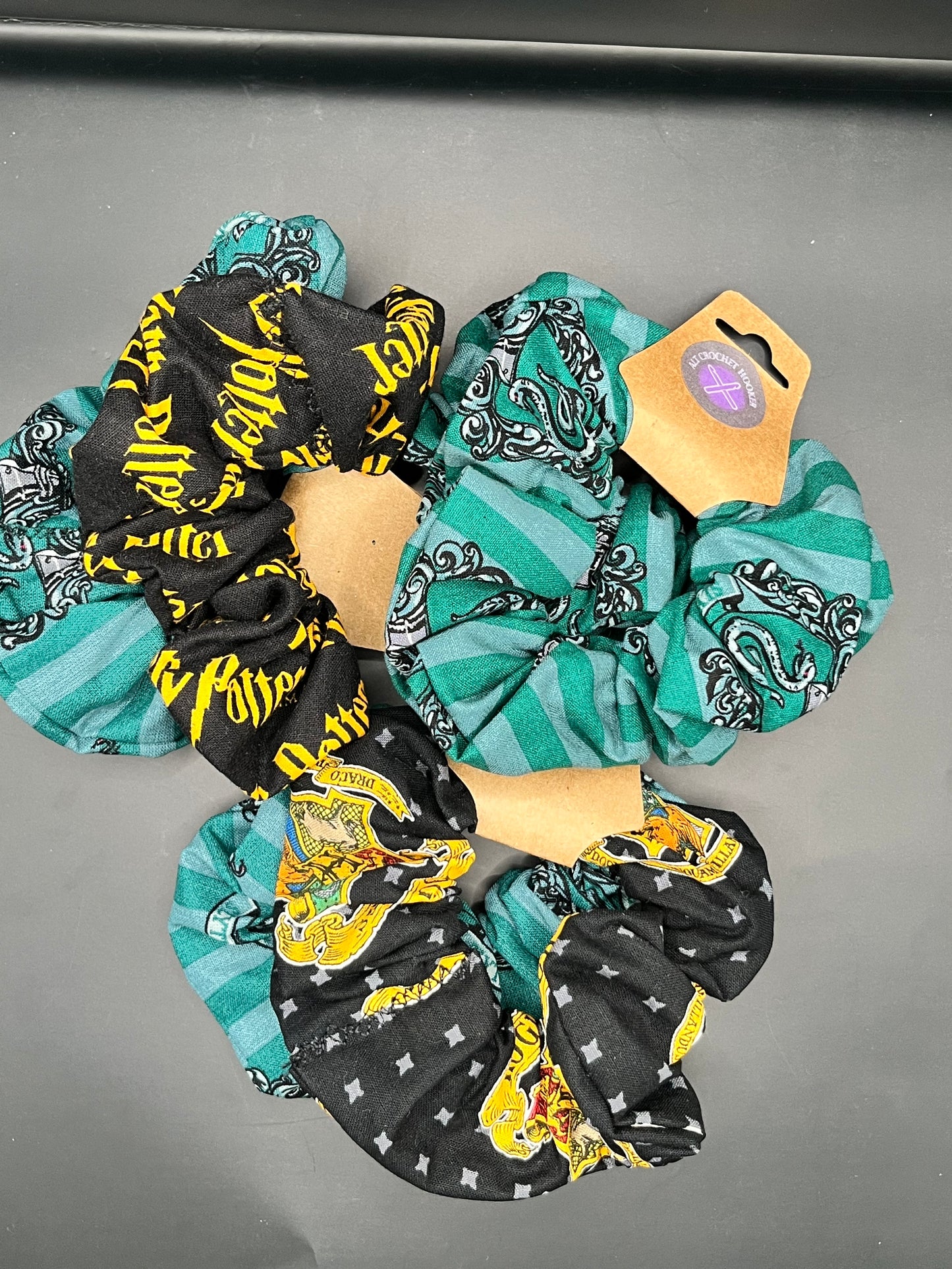 HarryPotter 2pc Scrunchies