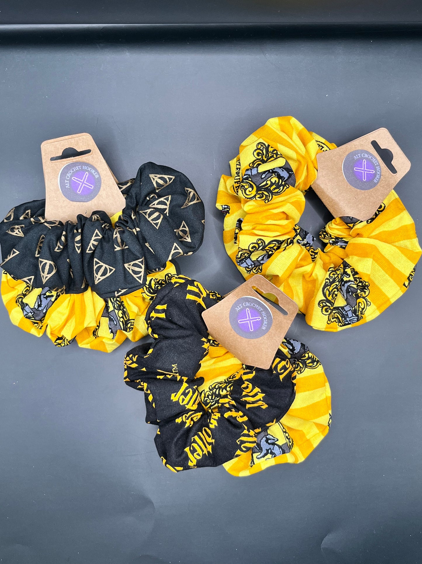 HarryPotter 2pc Scrunchies