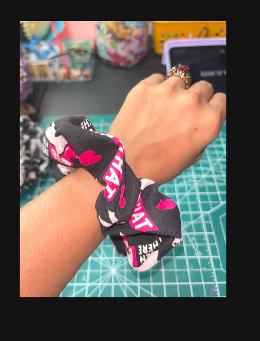 Breast Cancer Awareness Scrunchies